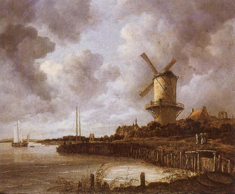 Jacob van Ruisdael The mill by District by Duurstede France oil painting art